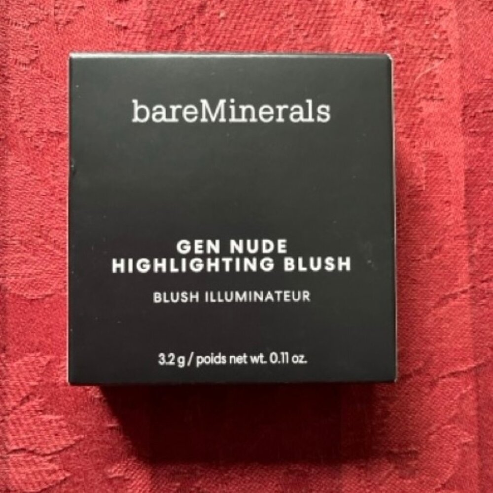 bareMinerals Gen Nude Highlighting Blush, in Rose Glow